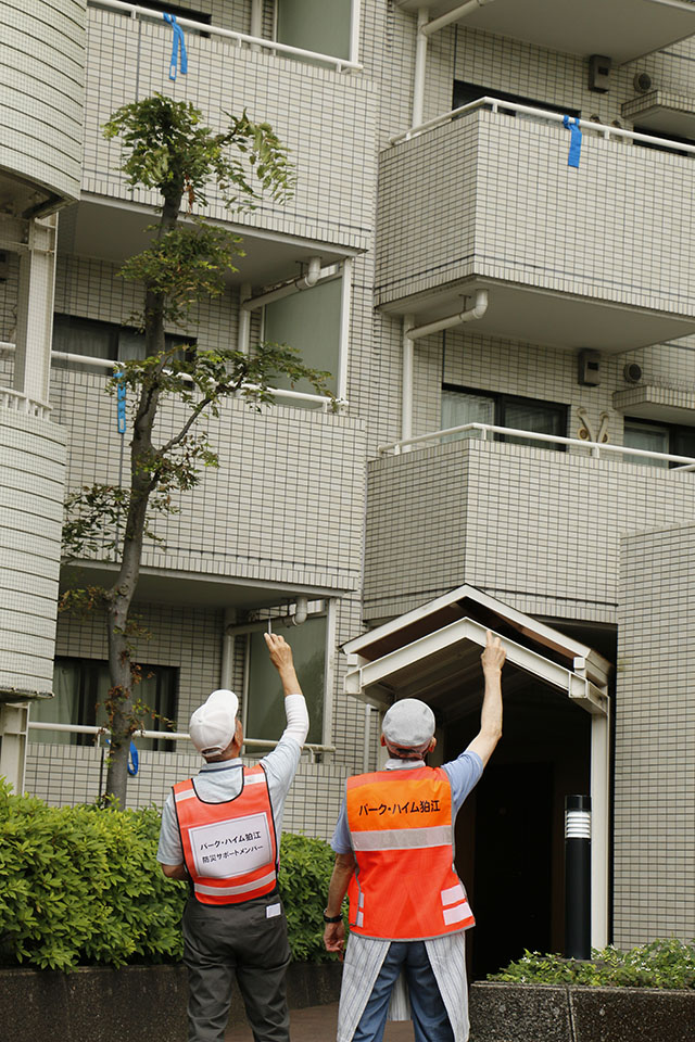 青リボン掲出数のカウント